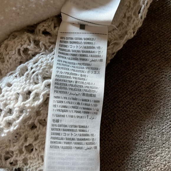 Abercrombie Cream Lace Sweatshirt - Size XS - Picture 4 of 5